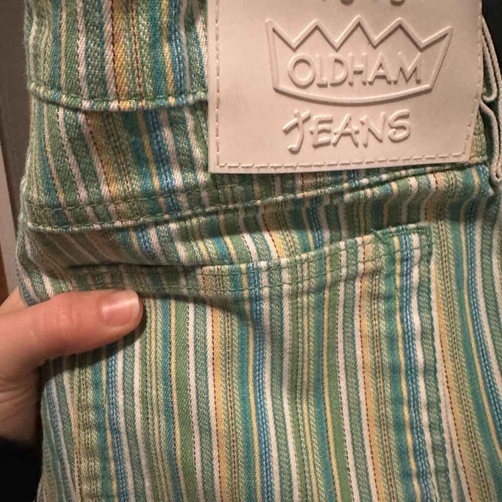 Oldham Striped Jeans